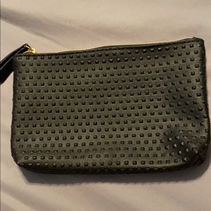 Black makeup bag